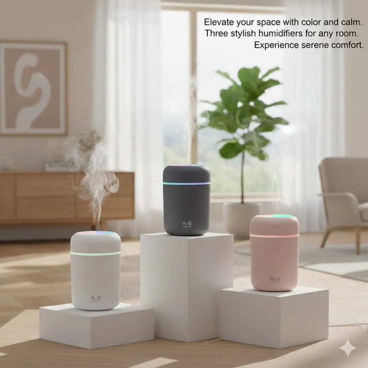 Smart Humidifier | Mist + Ambient Light |  Daily Freshness