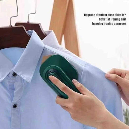 Portable Iron | Quick Wrinkle Removal |  Crisp Results Instantly