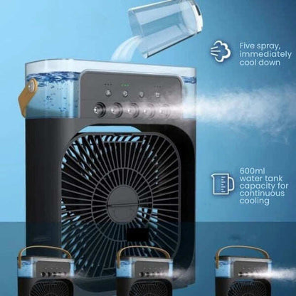 Cool Air, Clean Living | 2-in-1 Purifier & Fan | Breathe Easy Anywhere