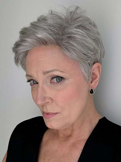 BEING DISCONTINUED! Natural-Short Lace Front Wig