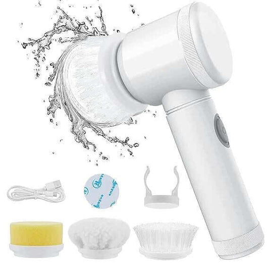 5-in-1 Spin Brush for Daily Cleaning