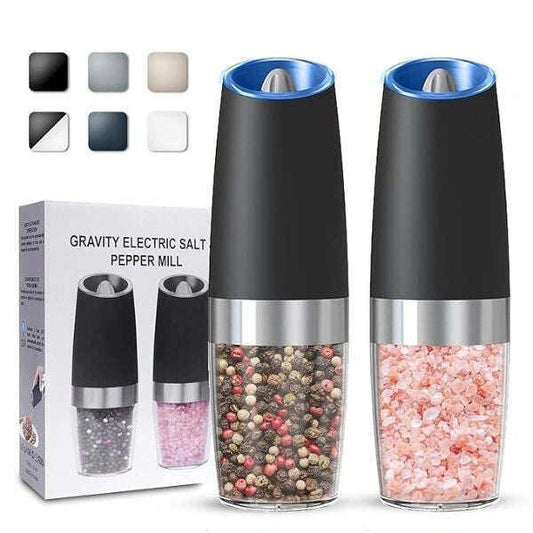 Hands-Free Spice Grinder with LED Precision