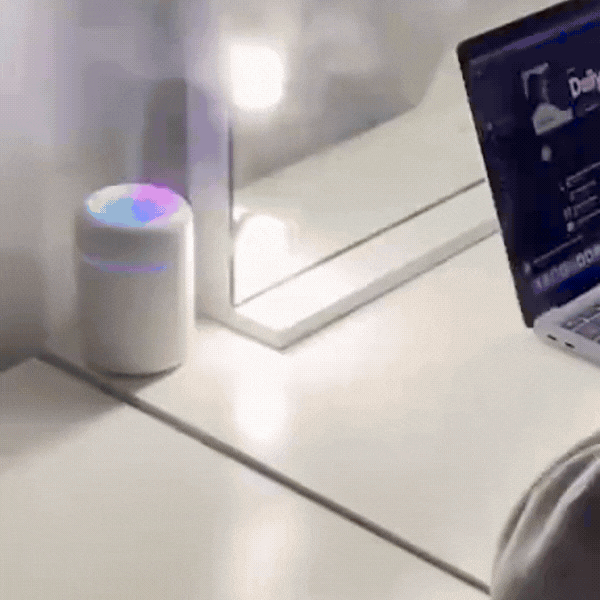 Smart Humidifier | Mist + Ambient Light |  Daily Freshness
