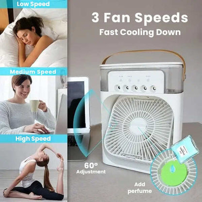 Cool Air, Clean Living | 2-in-1 Purifier & Fan | Breathe Easy Anywhere
