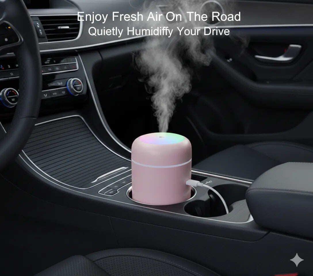 Smart Humidifier | Mist + Ambient Light |  Daily Freshness