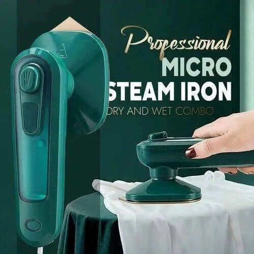 Portable Iron for Quick Wrinkle Removal